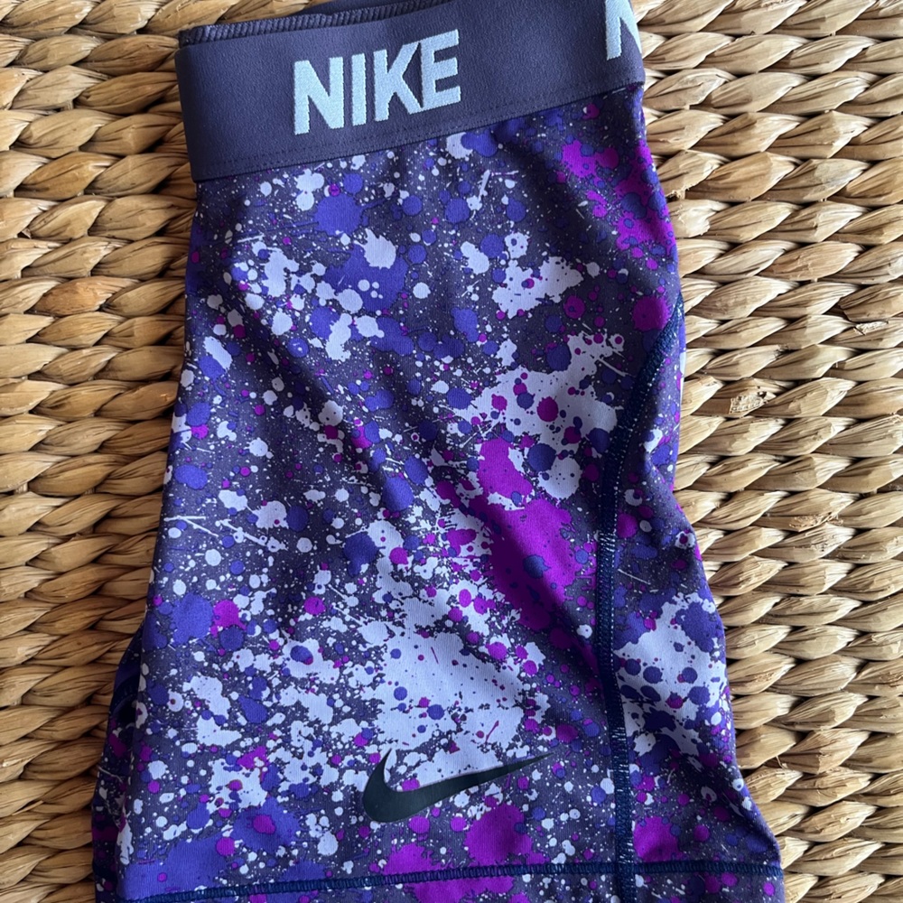 purple nike pros